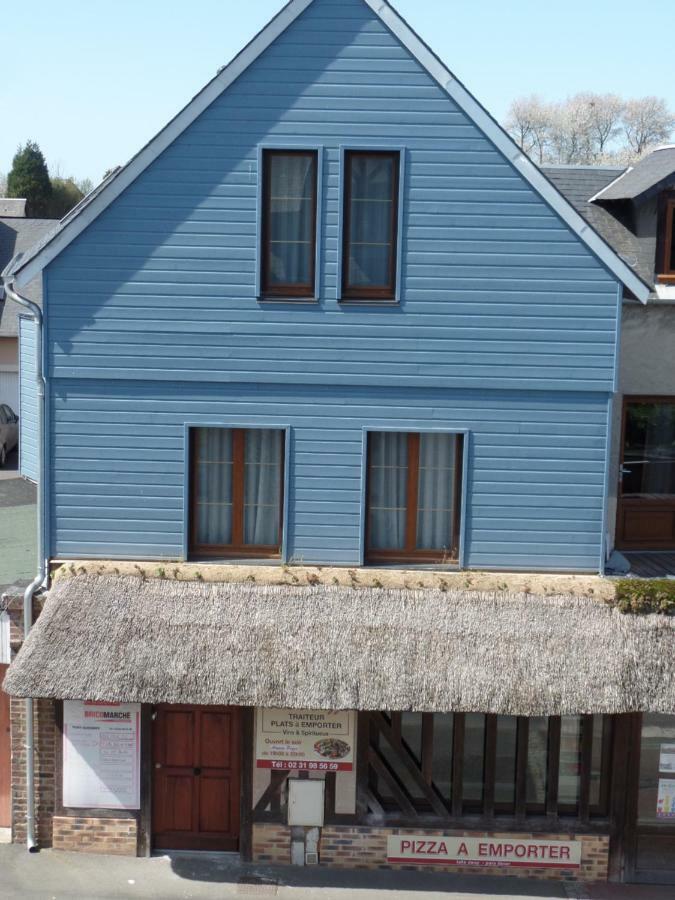 La Maison Bleue Honfleur Bagian luar foto